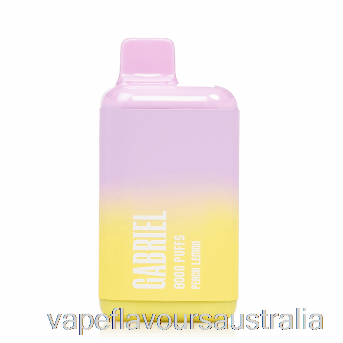 Vape Flavours Australia Uwell Gabriel BF8000 Disposable Peach Lemon